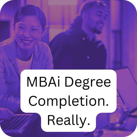 MBAi degree completion. really.