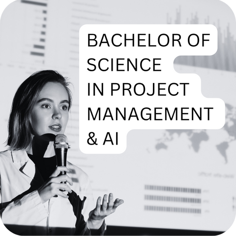 Front page BS in Project Management and AI 