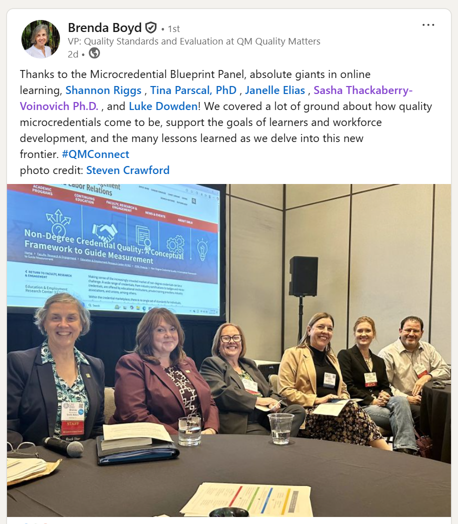 Micro-credential image from QM Micro-credential image from QM